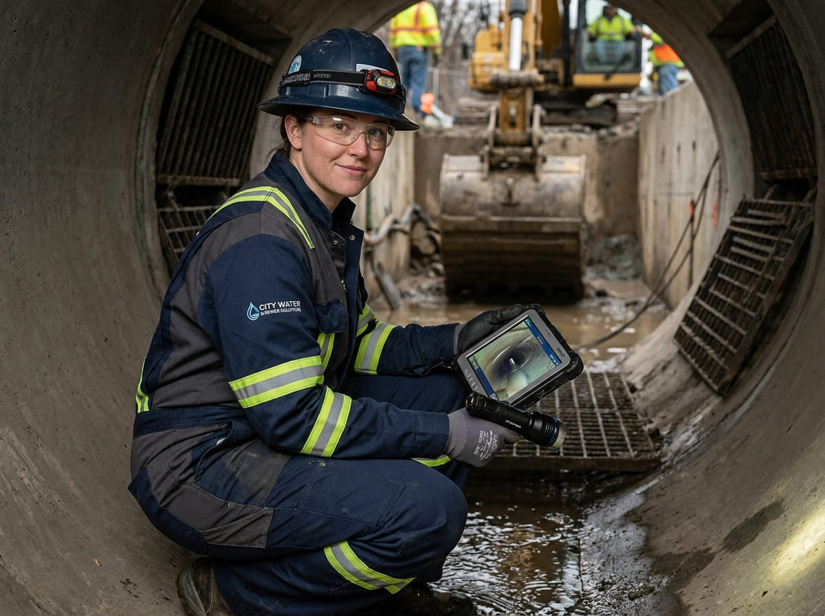 Sewer Line Inspection & Replacement in Trenton